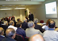 conference in progress at the GHS Centre